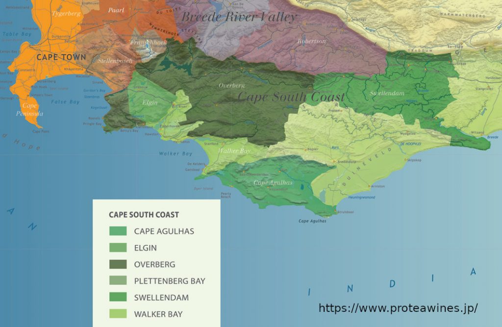 CapesouthCoastMap